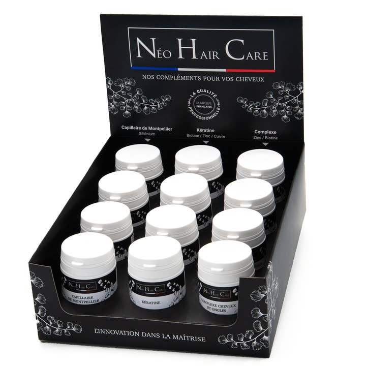 Néo Hair Care COSMETICS - Wholesale Haircare Set/Kit - NEO HAIR CARE FOOD SUPPLEMENTS DISPLAY