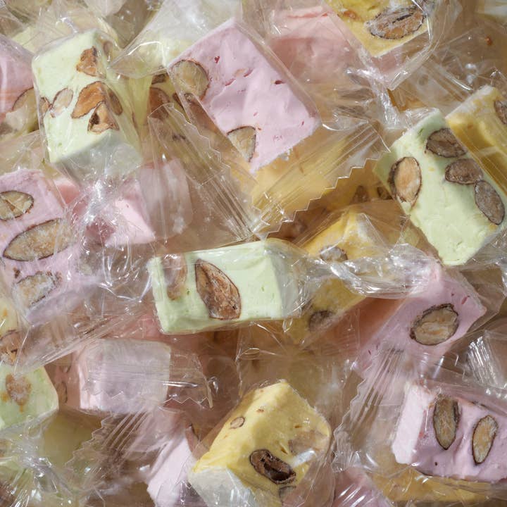Flavoured nougat (lemon, raspberry, pistachio) ANONYMOUS movie for wholesale by Nougat Diane De Poytiers