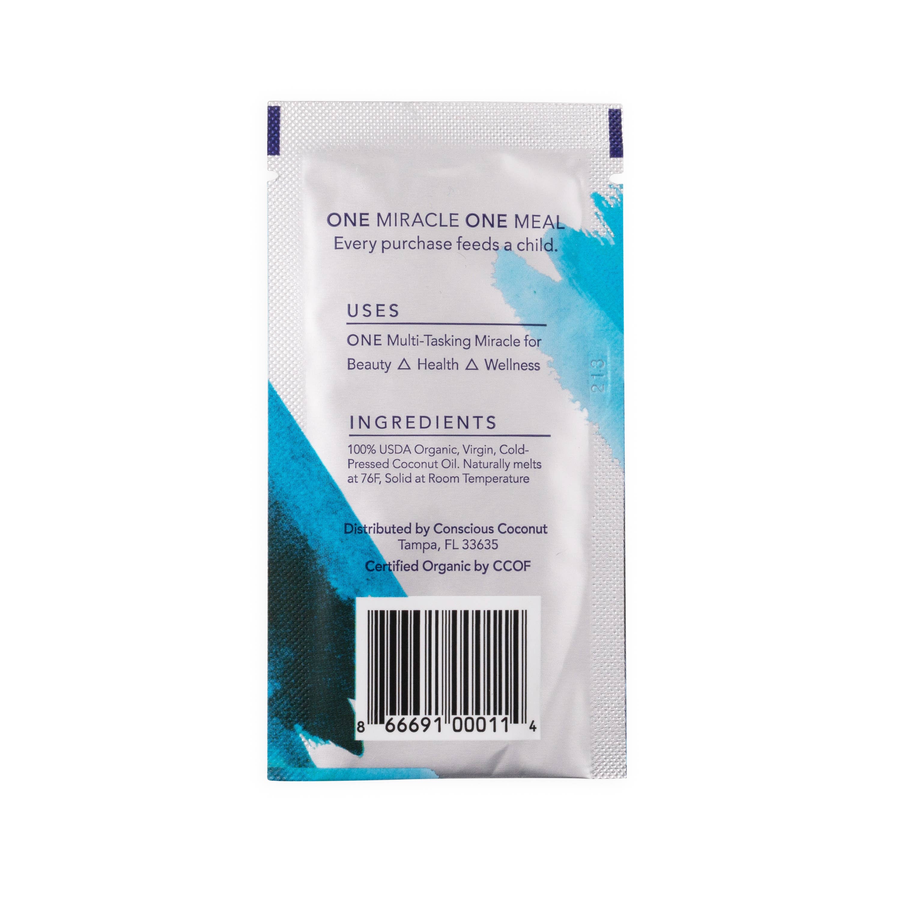 Conscious Coconut - Vente Supplément oral/vitamine - Sachets d'huile de noix de coco biologique (5 sachets individuels)10