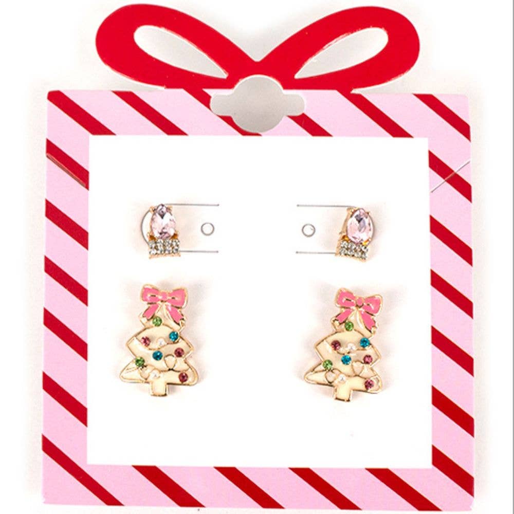 JOIA ACCESSORIES – Conjunto de joias por atacado – CONJUNTO DE BRINCOS DE PINHEIRO DE NATAL, 13 74872