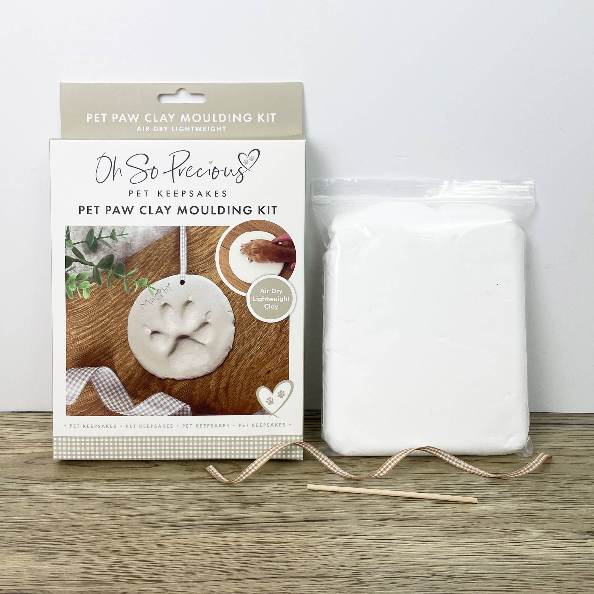 The Lovely Gift Group - Wholesale DIY Craft Kit - Clay Pet Paw Impression Moulding Kit2