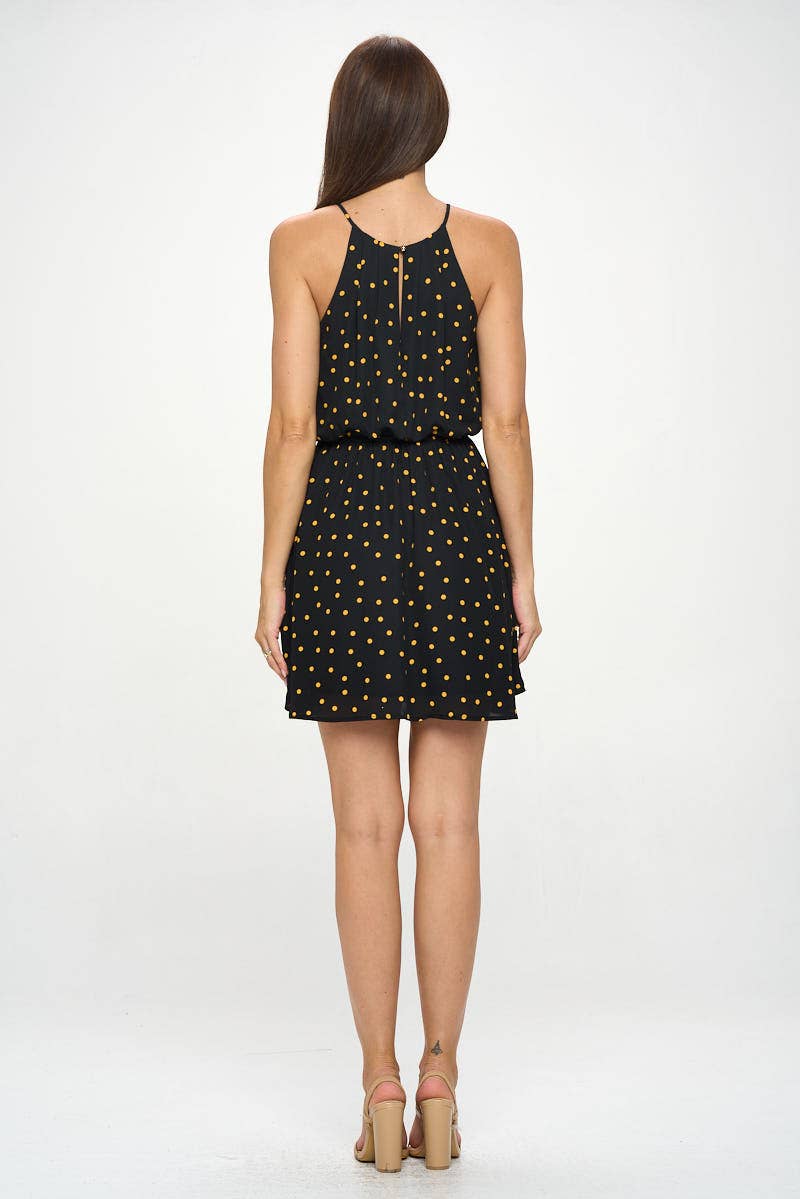 DNA Couture - Vente Robe – femme - Robe imprimée à pois3