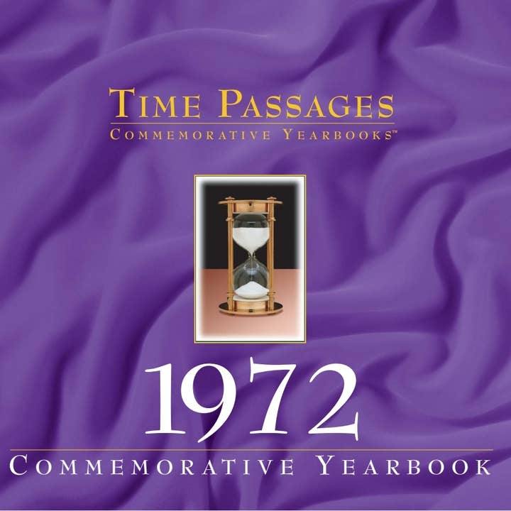 1972 Time Passages Commemorative Yearbook Musical Milestone for wholesale by Time Passages Commemorative Yearbooks