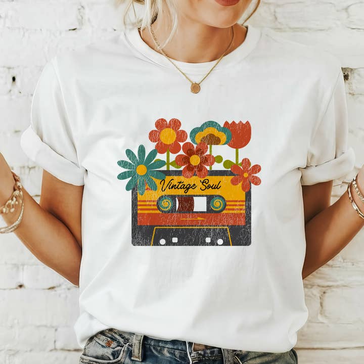 Vintage Soul Grafisk Tee for engroshandel hos Urban Edge Co.