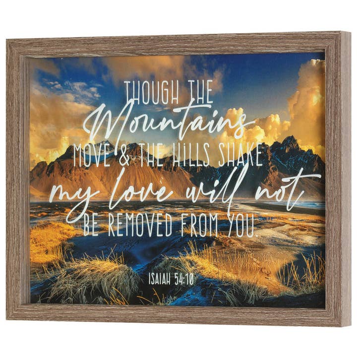 SELVOM BJERGENE ESAJAS 54:10 VÆG for engroshandel hos Cottage Garden