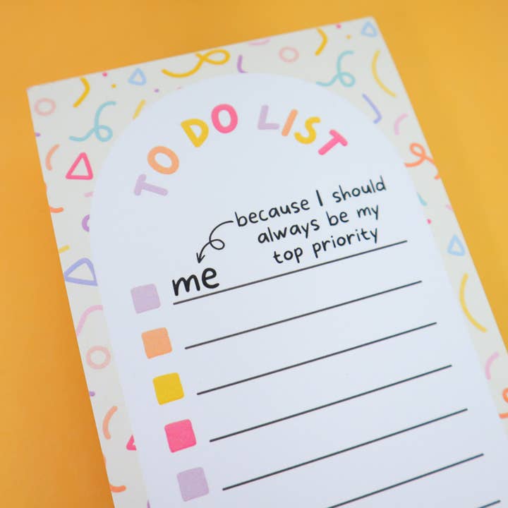Sunshine Lane - Wholesale Notepad - To Do List Notepad - I'm My Top Priority1