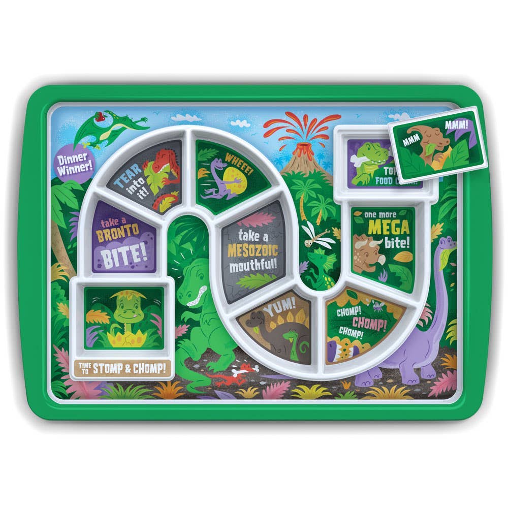 Fred & Friends - Wholesale Dinner Plate - Kids & Baby - Dinner Winner - Dinosaur Kids Tray / Plate1