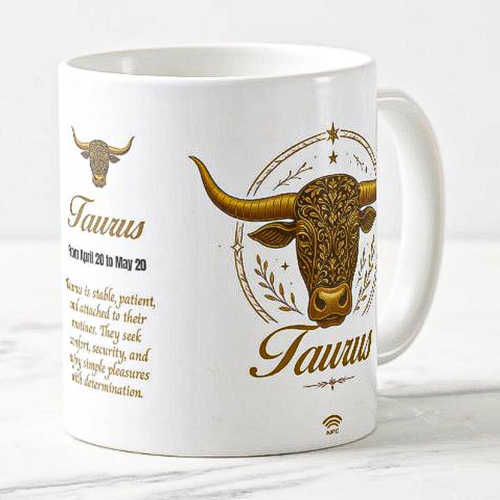 HOROSCUP - Zodiac sign Taurus โ for wholesale by The Daily Tag
