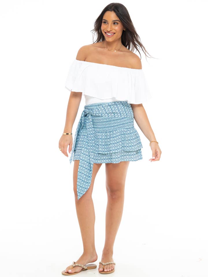 Psychedelic Mini Skirt for wholesale by Skemo