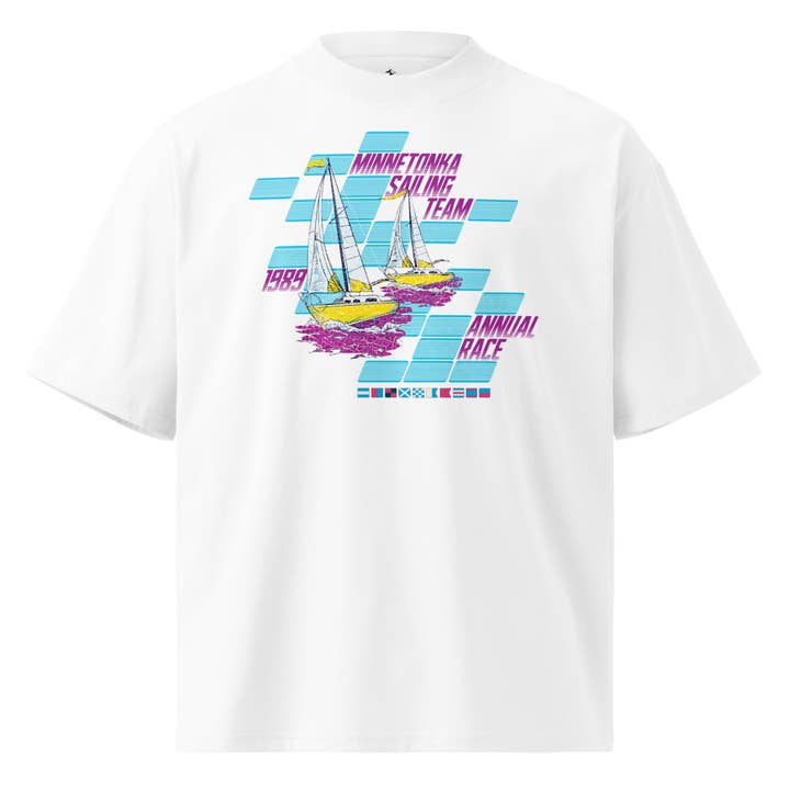 Minnetonka Sejlerhold Oversize T-shirt for engroshandel hos Thieves' River