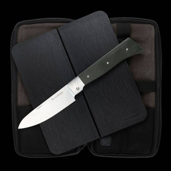 Messermeister - Wholesale Kitchen/Utility Knife - Adventure Chef 3 Piece Camping Set / Linen