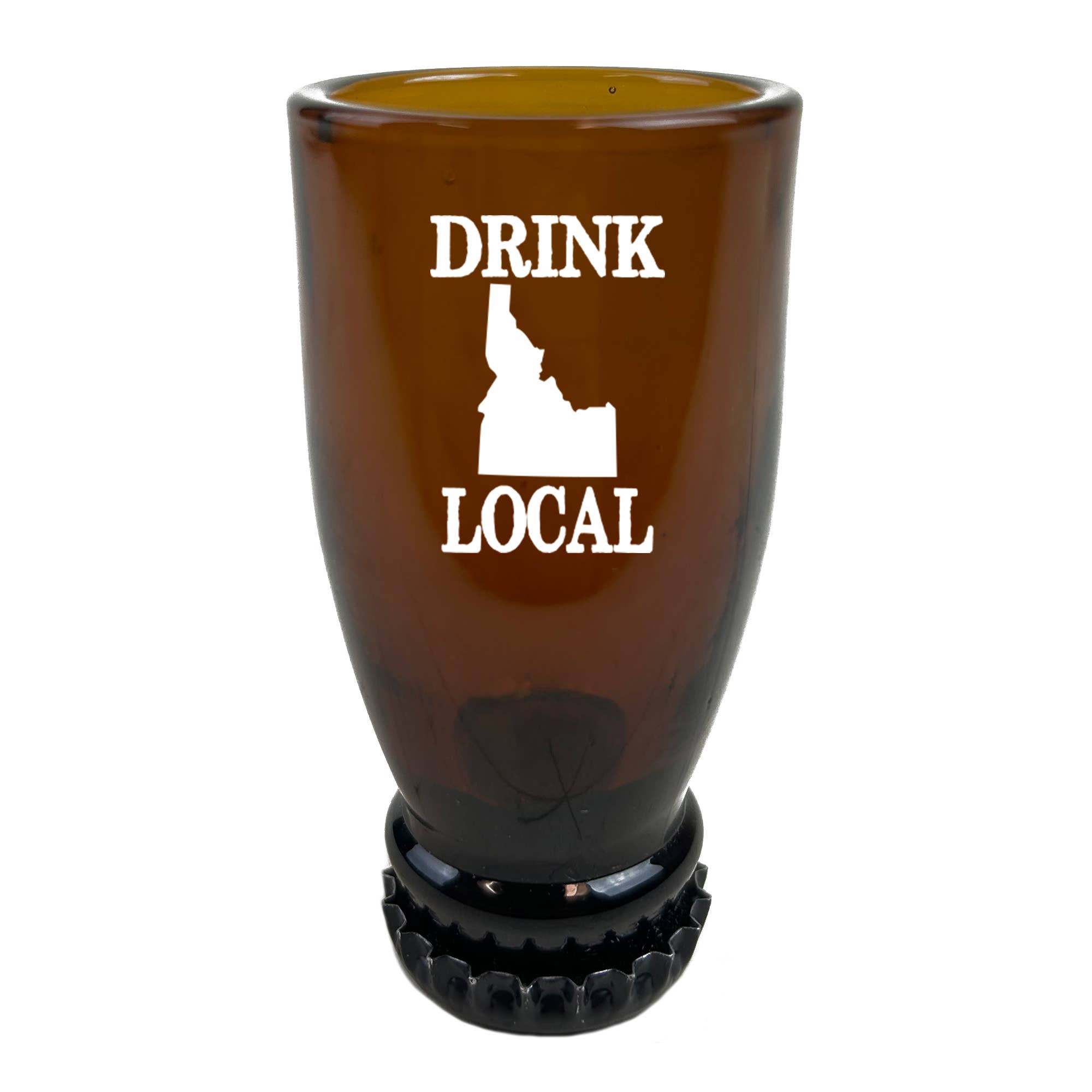 Torched Products - Wholesale Shot Glass - Drink Local Beer Bottle Shot Glass12