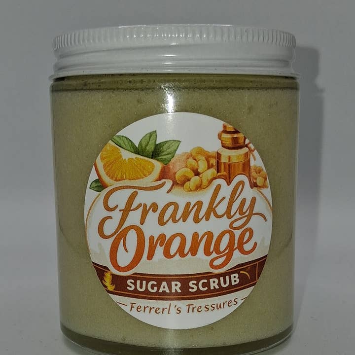 Frankly Orange Sugar Scrub for wholesale by Ferreri's