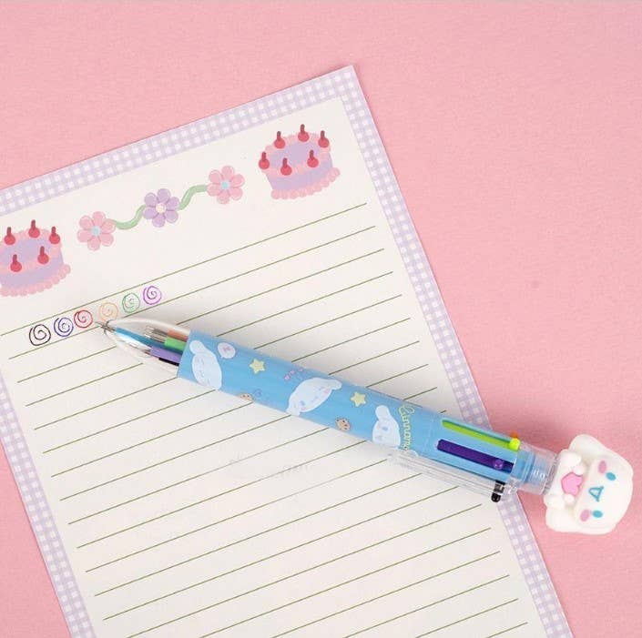 K-Wonderland – wholesale Kontorsmateriel/Notecard Set – Sanrio Cinnamoroll penna, penna skolkontorsbrevsats12