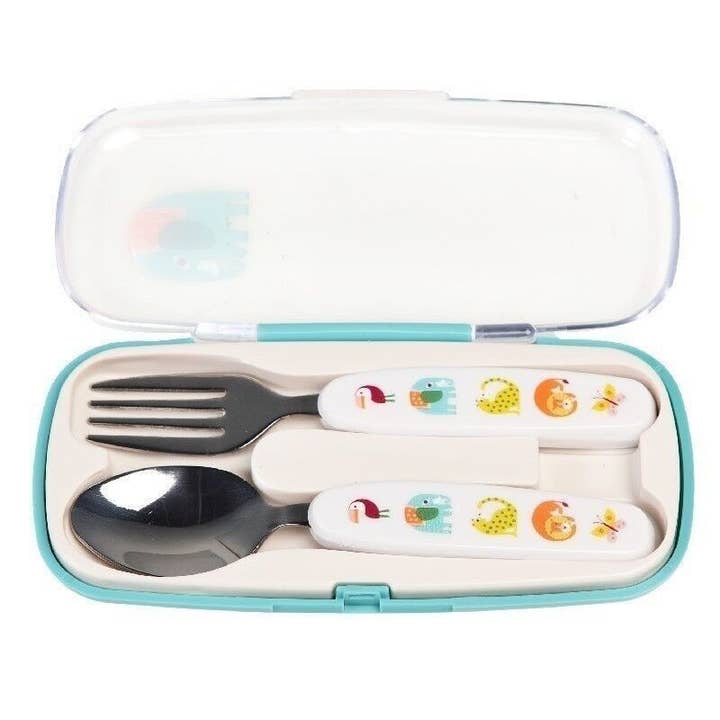 Rex London UK - Wholesale Assorted Cutlery Set - Children's Cutlery Set - Wild Wonders