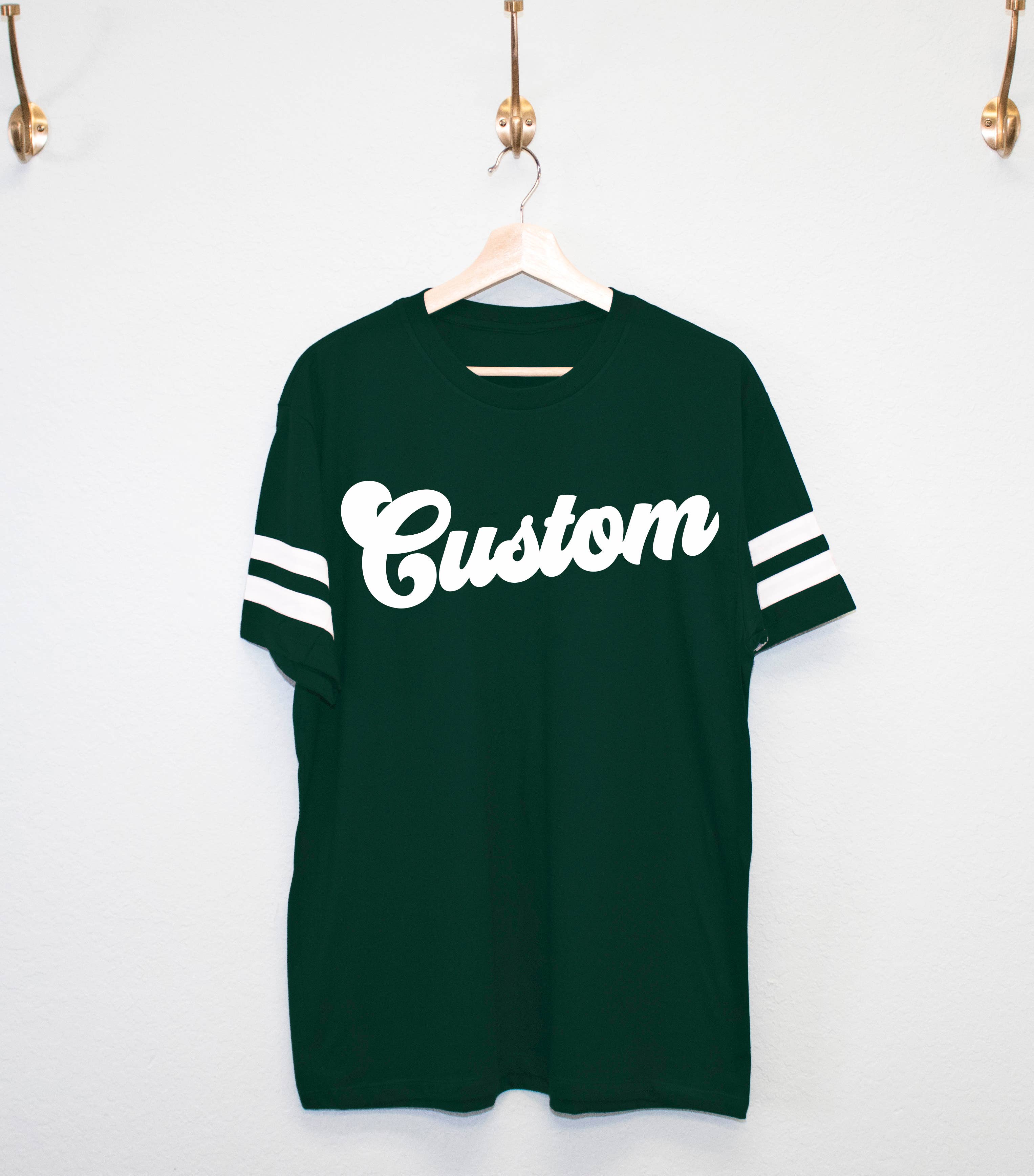 Nobullwoman Apparel - Vente T-shirt sérigraphié – unisexe - T-shirts unisexes VARSITY PERSONNALISÉS, Votre Équipe, École, Ville8