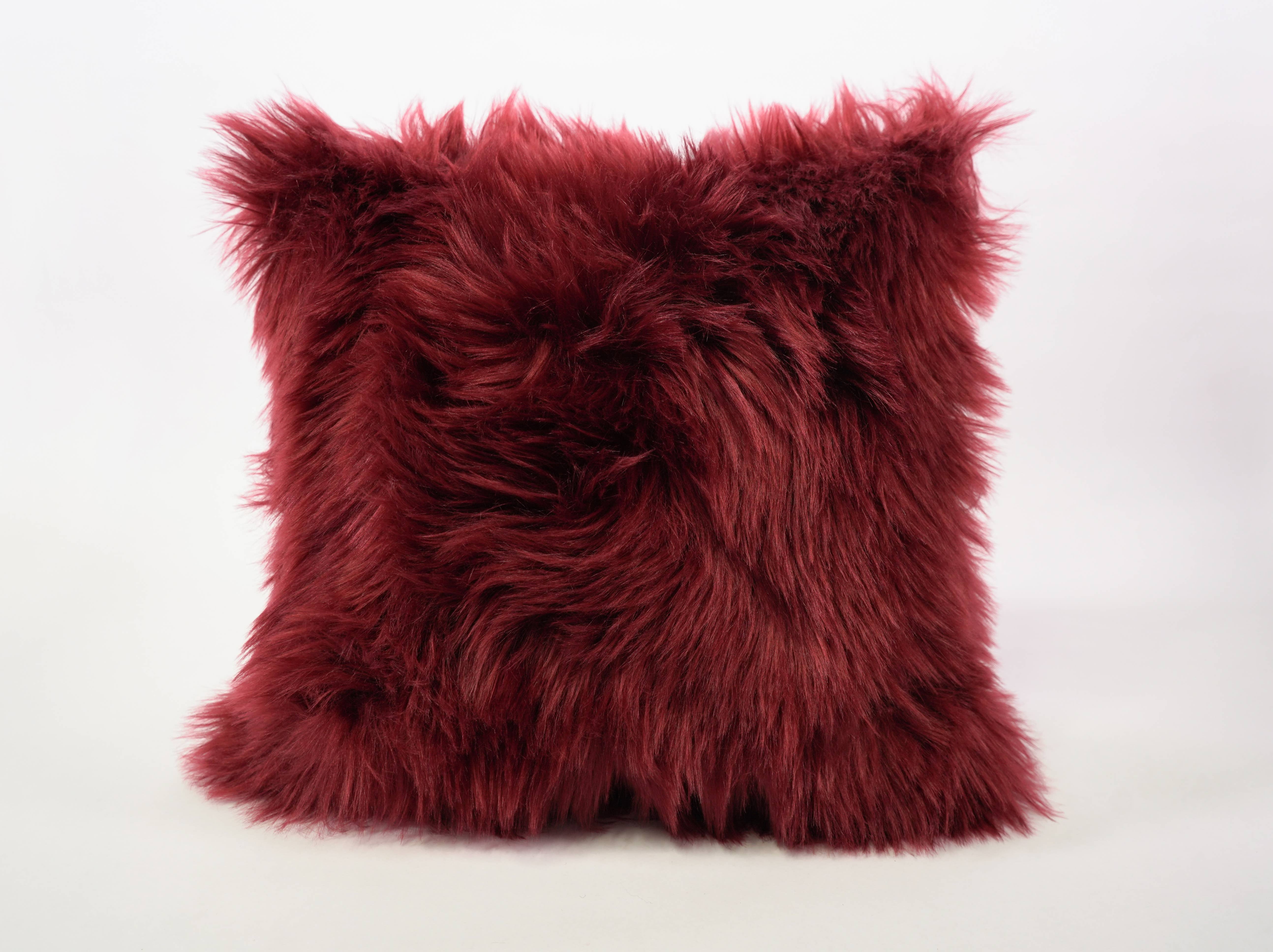 Floorora – wholesale Prydnadskuddfodral – Ny lyxserie Merino stil päls kasta örngott4