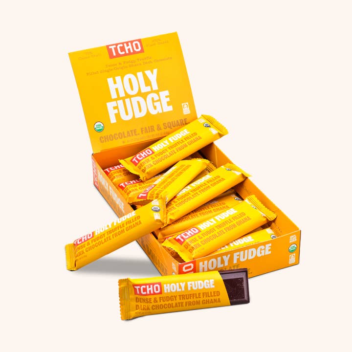 Holy Fudge Singles for wholesale by TCHO