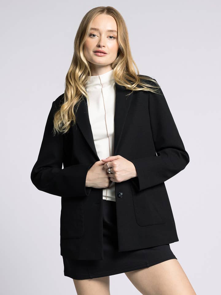 Notch Lapel Blazer - THELMA BLAZER for wholesale by Weekend Los Angeles