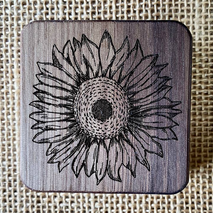 Sunflower Trinket Box for wholesale by Creative Paths