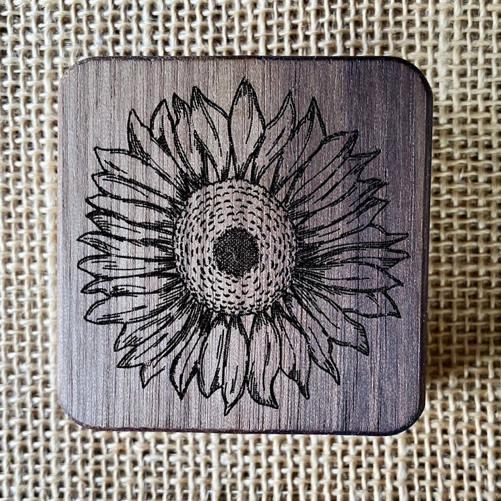 Sunflower Trinket Box for wholesale by Creative Paths