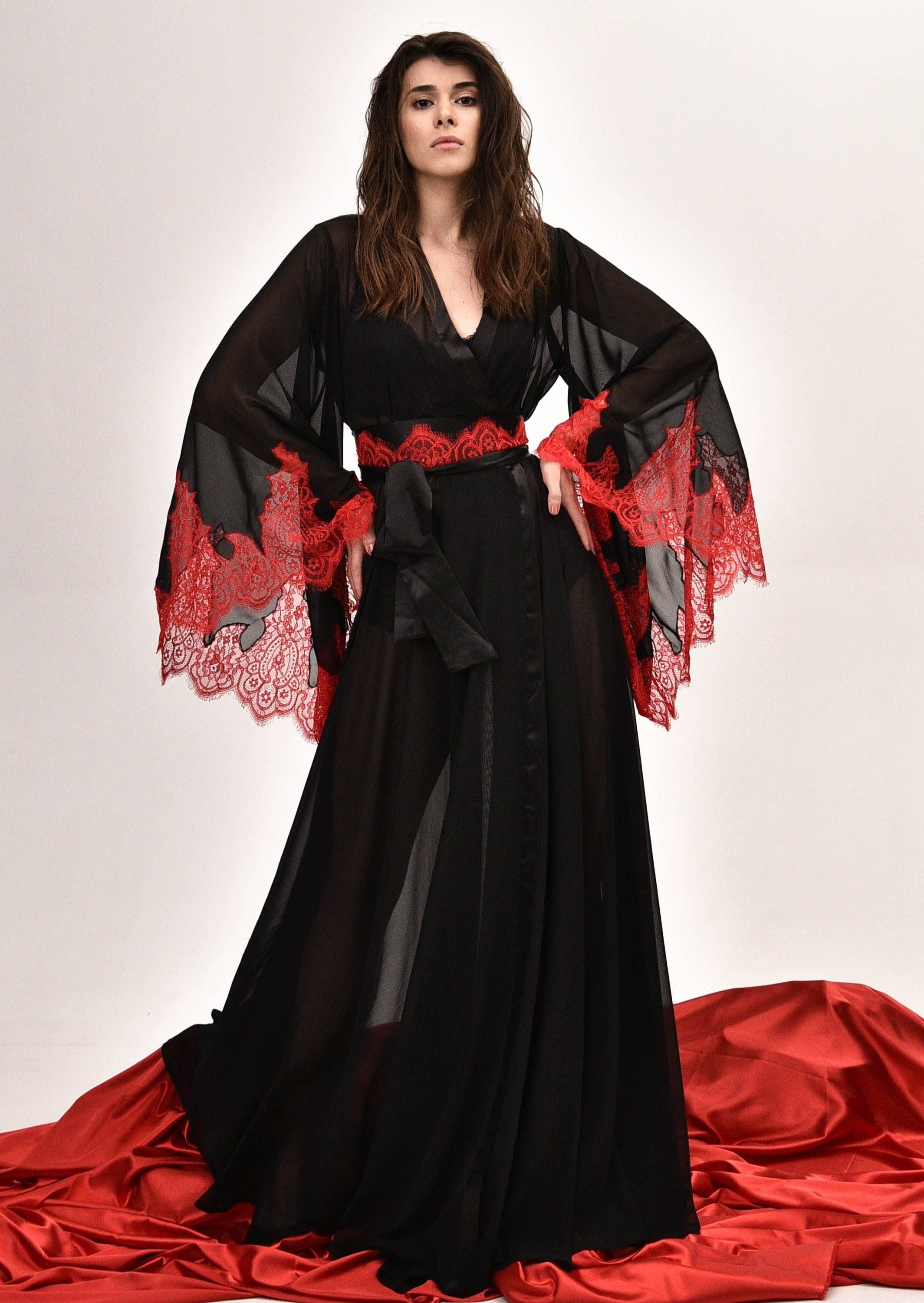 KÂFEMME and Co – Engroshandel Morgenkåbe - Dame – Dreamer luksuskimono4