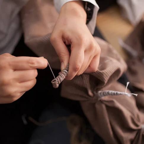 House of Shokunin - Wholesale Shoulder Bag - Women's - Washable bag Japanese Shibori Grocery Bag Accent Bag Organizer Insert Red18