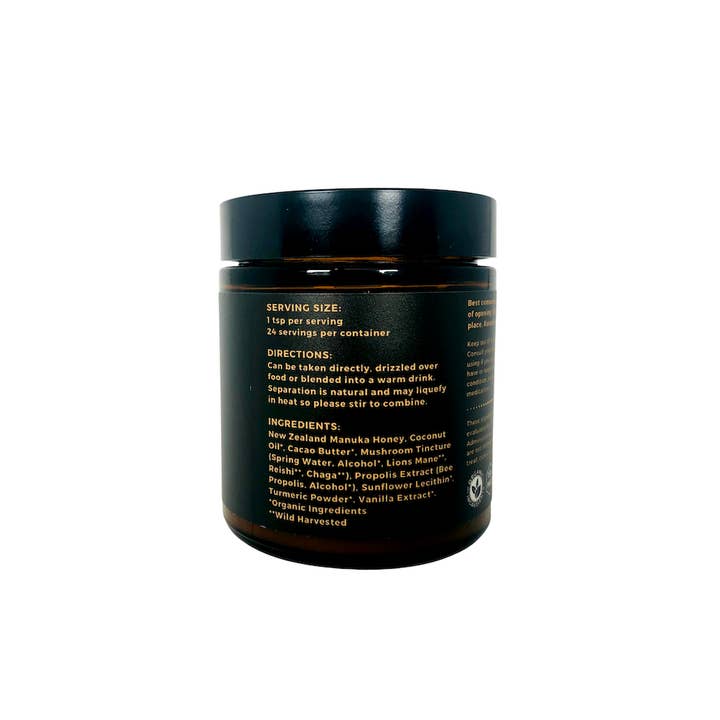 Manuka Mana - Wholesale Honey - Superfood Honeyblend (Lions Mane, Chaga, Reishi)4