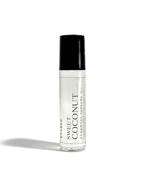 Sweet Coconut Roll-On Perfume Oil for wholesale by Essbee Bath and Body