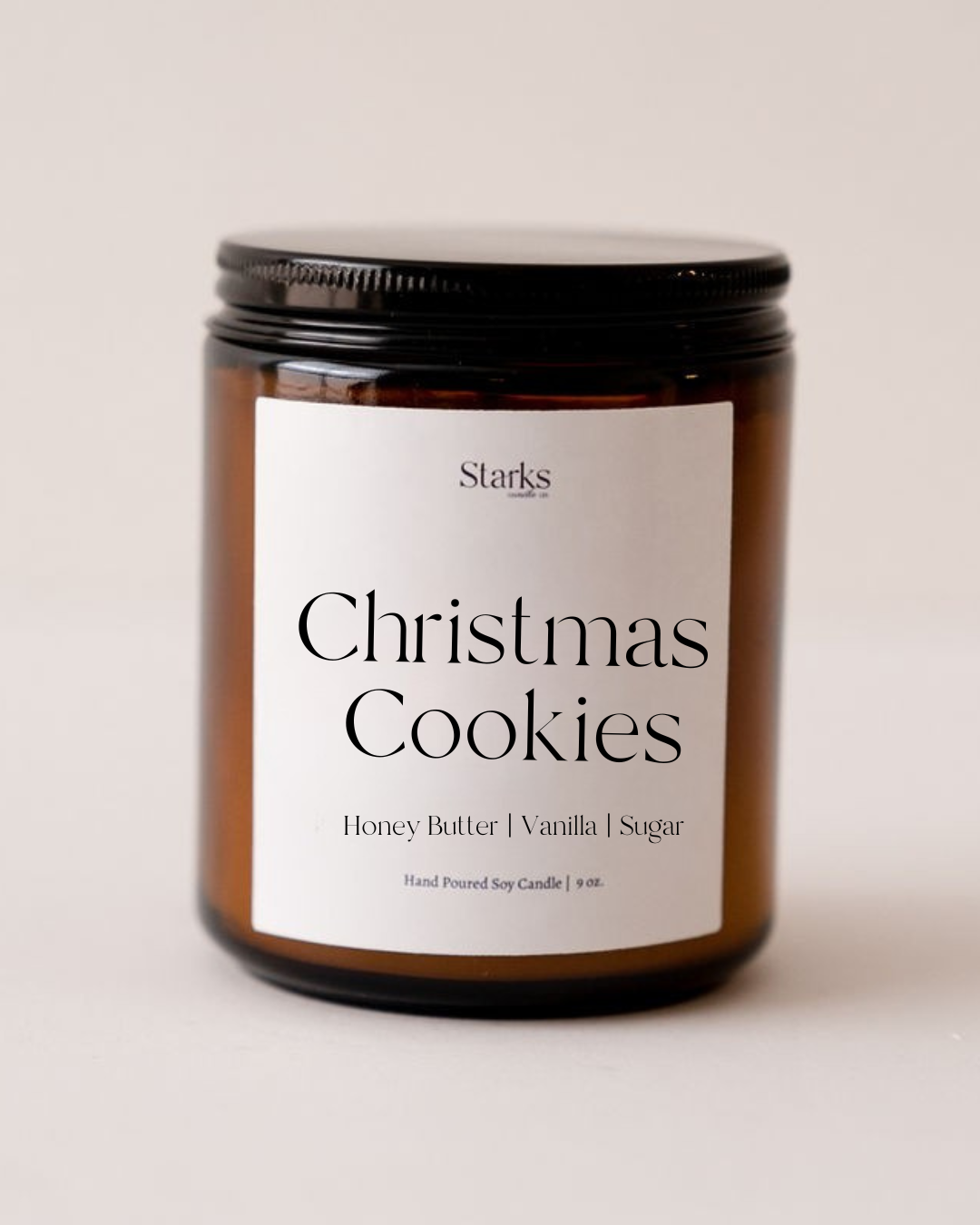 Starks candle co. - Venta al por mayor Velas en tarros - Vela de 9 oz de Galleta de Navidad0