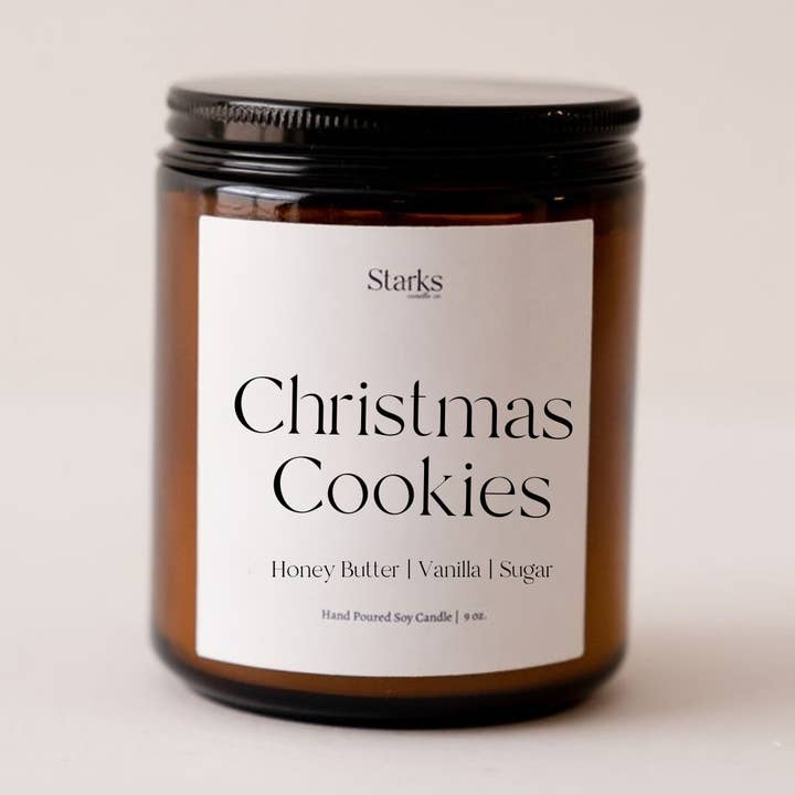 Starks candle co. - Wholesale Jar/Filled Candle - Christmas Cookie 9 oz candle 0