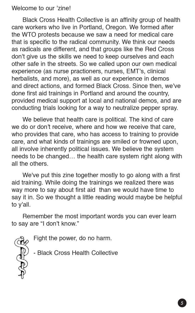 Microcosm Publishing & Distribution - Wholesale Medical Health - First Aid & How to Perform It (zine)3