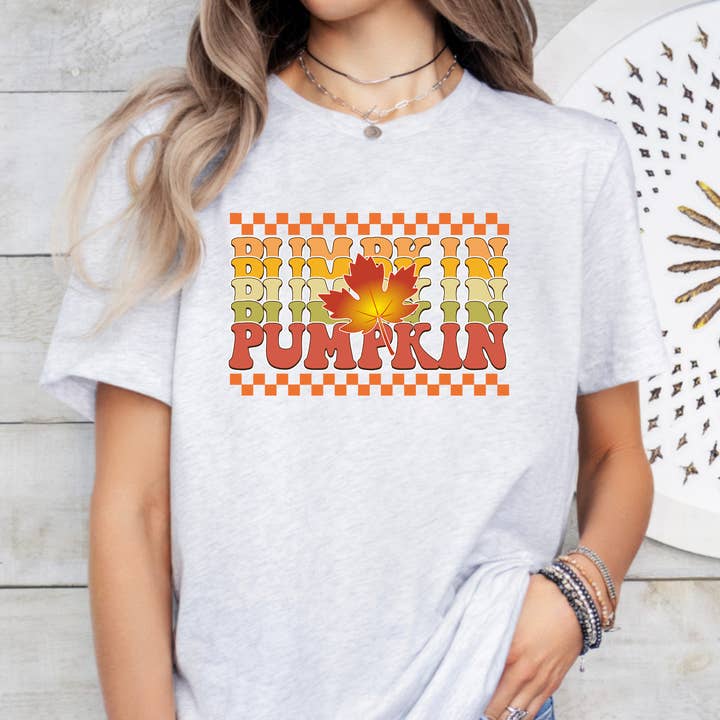 Pumpkin Höst T-shirt för wholesale av Londas Tees and Tumblers