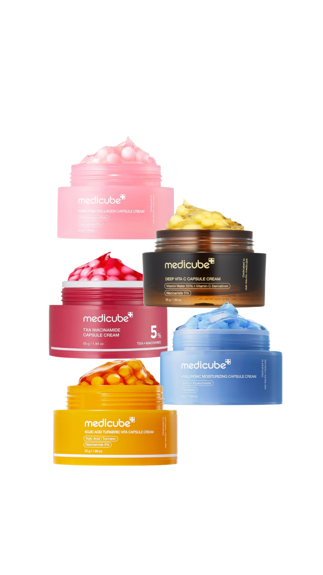 Coastside Skin – Engroshandel Fugtighedscreme til ansigtet – Medicube Kapselcreme Sæt0