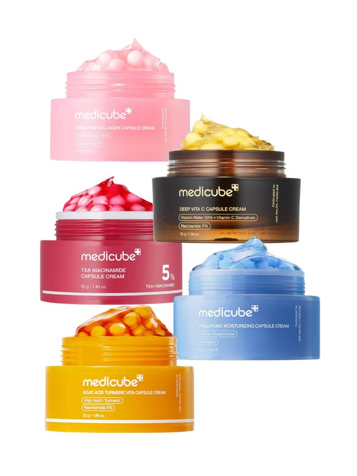 The Medicube Capsule Cream Set for wholesale by Coastside Skin