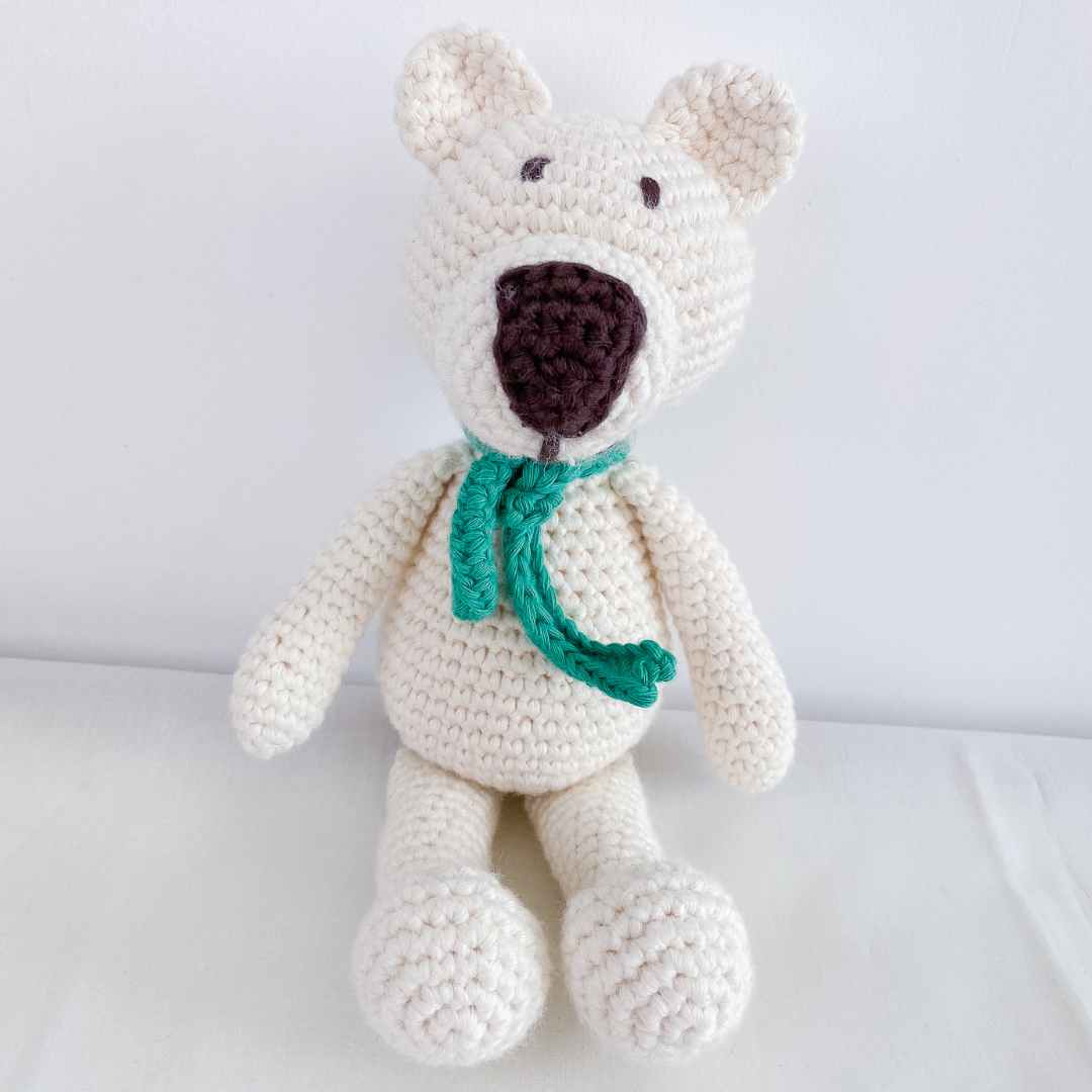BEBEMOSS, LLC - Wholesale Stuffed/Plush Toy - Kids & Baby - Mini, Organic cotton bear, crochet stuffed animal, teddy0