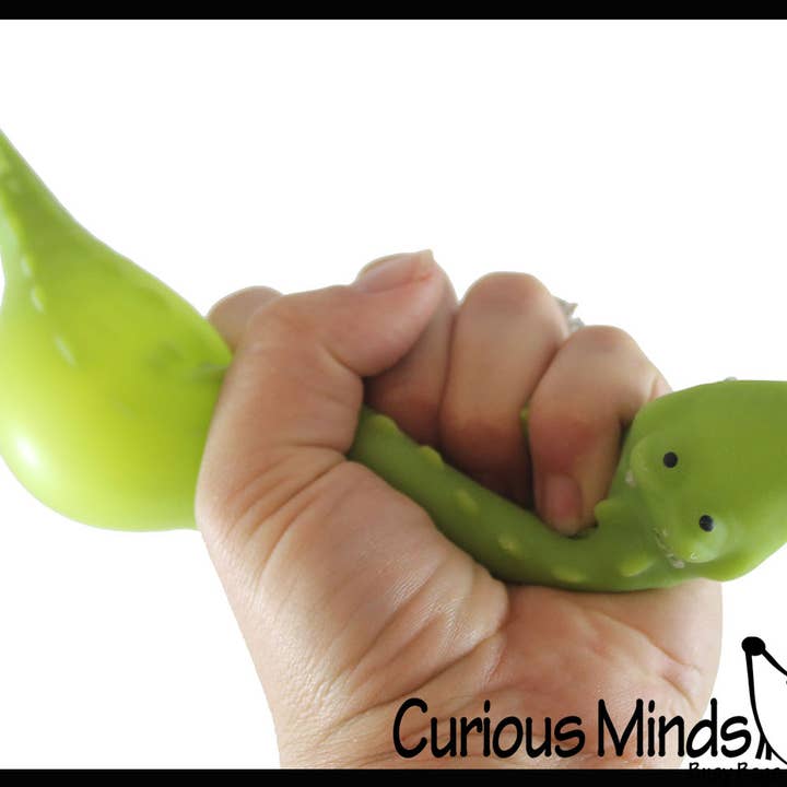 Curious Minds Toys - Venta al por mayor Pelota antiestrés - Niños - 1 bola hinchable de cocodrilo, juguete de terapia sensorial lleno de aire para terapia sensorial