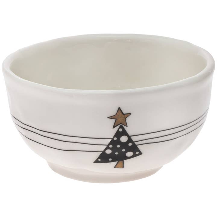 Denise's Tree Ceramic Christmas Bowl for wholesale by Boston International