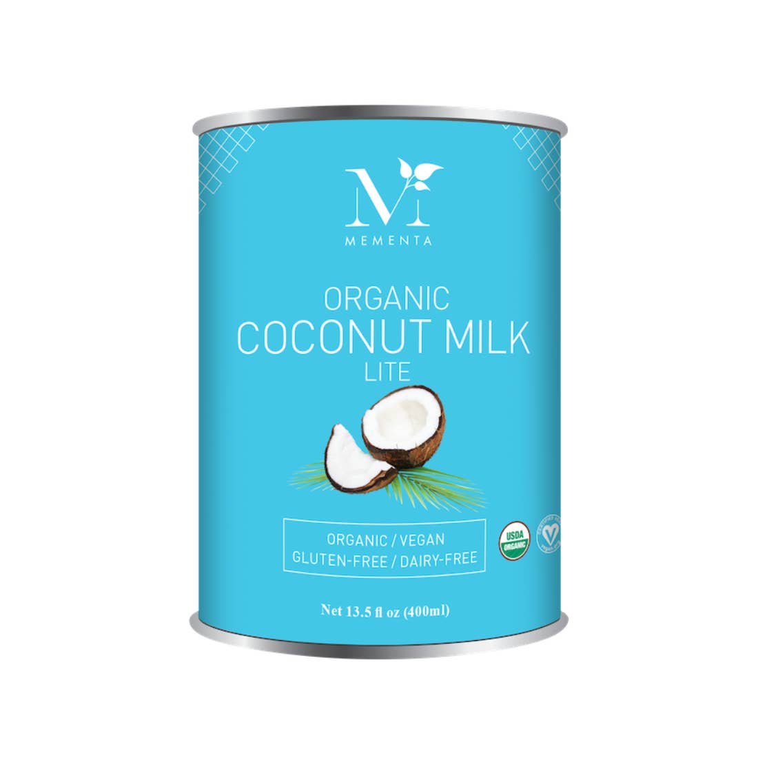 Mementa Inc. - Wholesale Non-dairy milk - Organic Coconut Milk, Lite - Reduced Fat