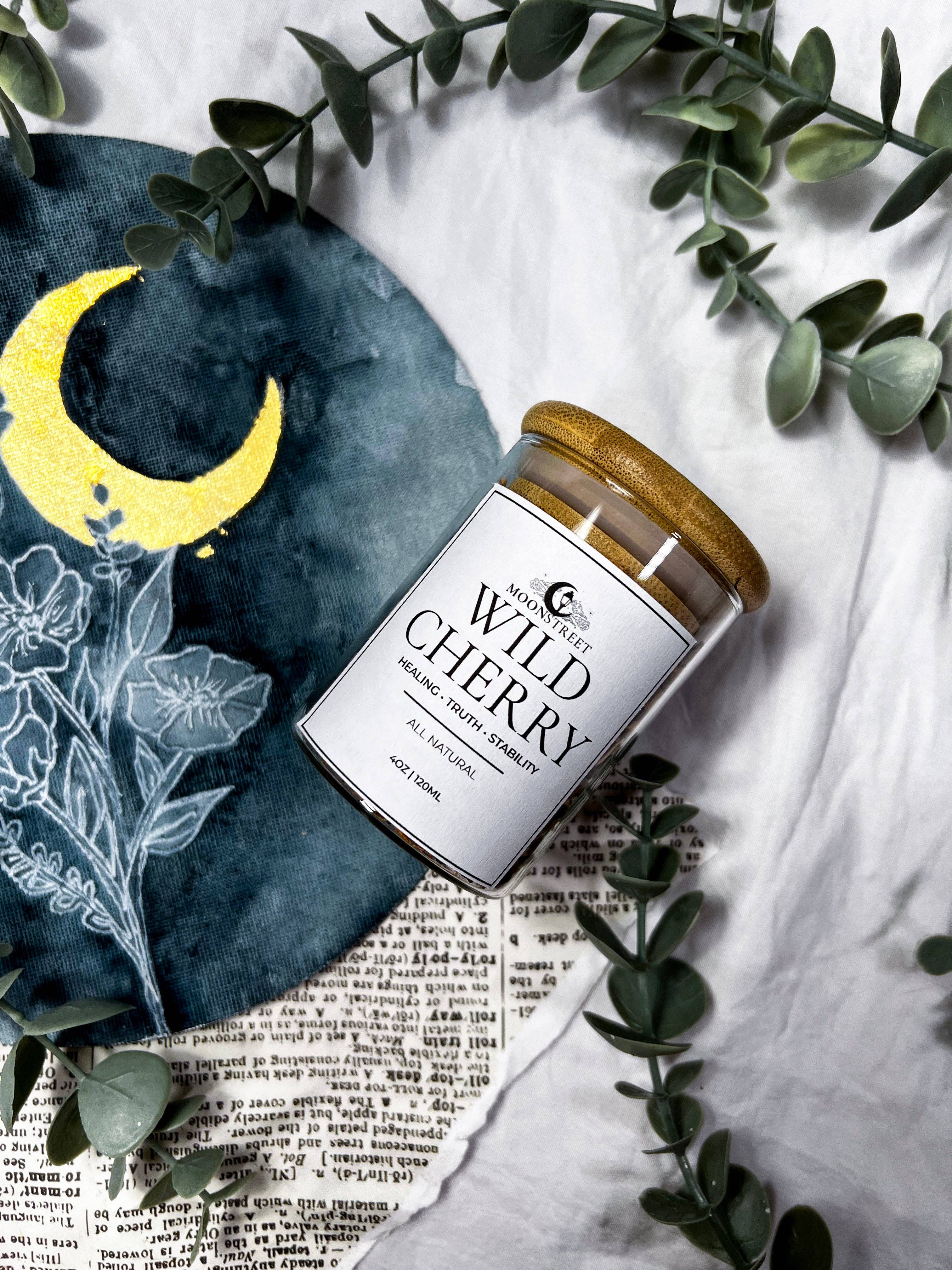 Moon Street Kits - Vente Accessoire de méditation - Écorce de cerisier sauvage pour la voix, la respiration et la communication spirituelle0