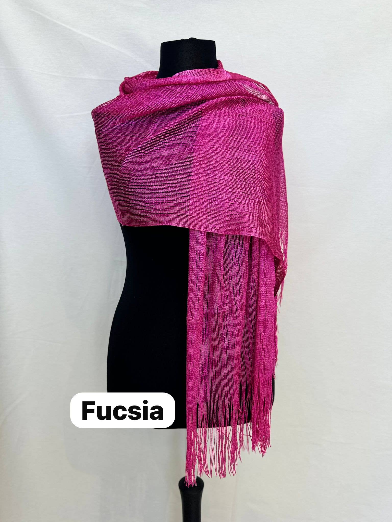 Invitadissimas - Wholesale Scarf - Women's - FRINGE SHAWL 50*200cm24