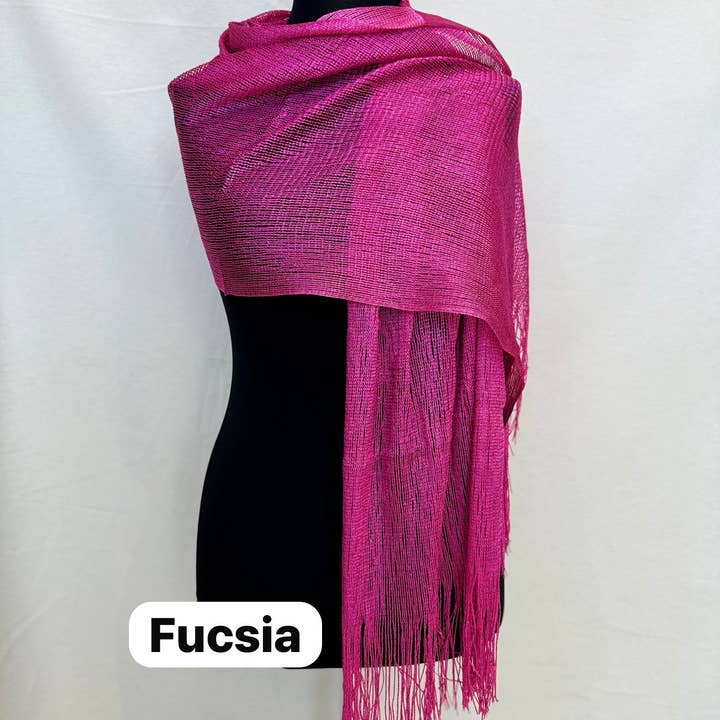 Invitadissimas - Wholesale Scarf - Women's - FRINGE SHAWL 50*200cm24