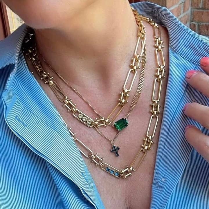 TOVA - Wholesale Pendant/Charm Necklace - Rubin Necklace in Earth, Wind & Fire6