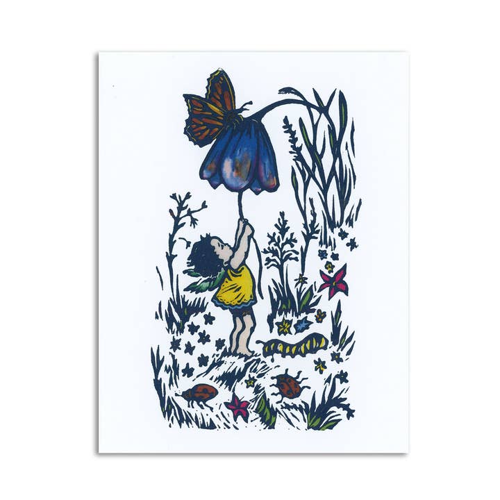 Sapphorica Creations Fairy Garden konstkort för wholesale av Sapphorica Creations