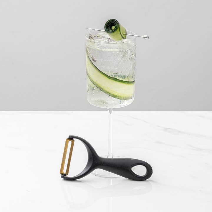 A Bar Above - Wholesale Peeler - Citrus Peeler, Gold & Black1