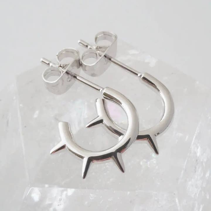 Honeycat Jewelry - Wholesale Hoop Earrings - Spike Hoops10