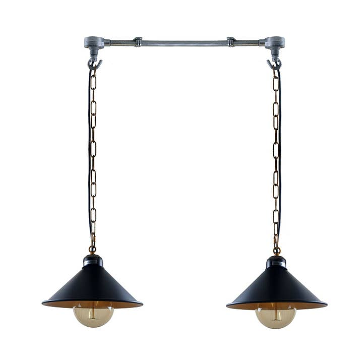 Ledsone - Wholesale Chandelier/Hanging Light - Industrial Ceiling Light Metal Pipe Retro Loft Pendant Light