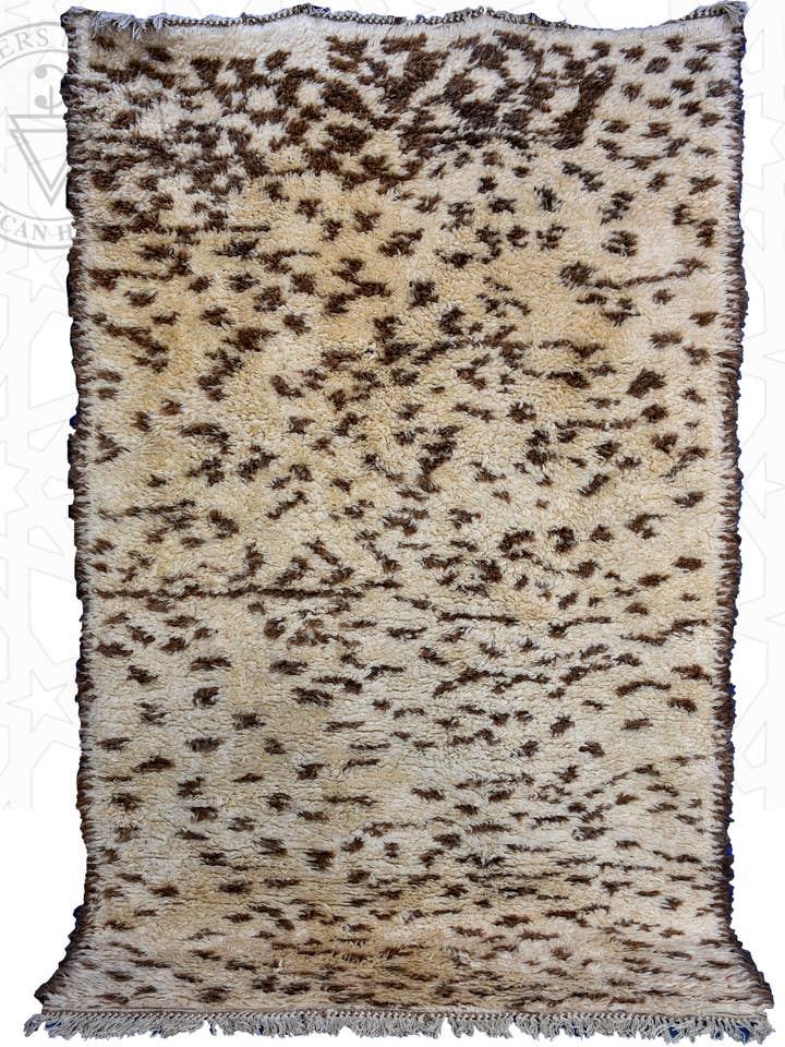 Tapis marocain Beni Ourain pour la vente par Berbers Market