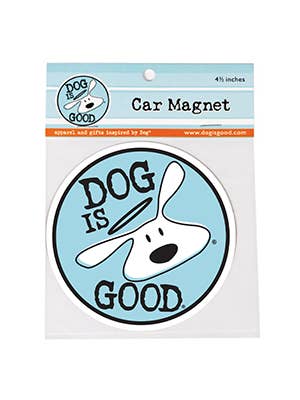 Magnete per auto: Logo rotondo BOLO (blu) per la vendita all'ingrosso da parte di Dog is Good