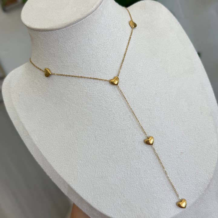 Heart Layer Necklace for wholesale by E ACCESORIES JEWERLY